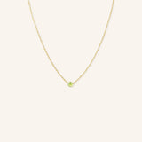 Fall into Autumn Peridot Necklace