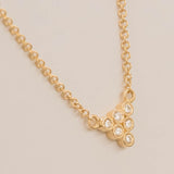 Warm Autumn Diamond Necklace