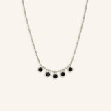 Wander Longingly Black Diamond Necklace