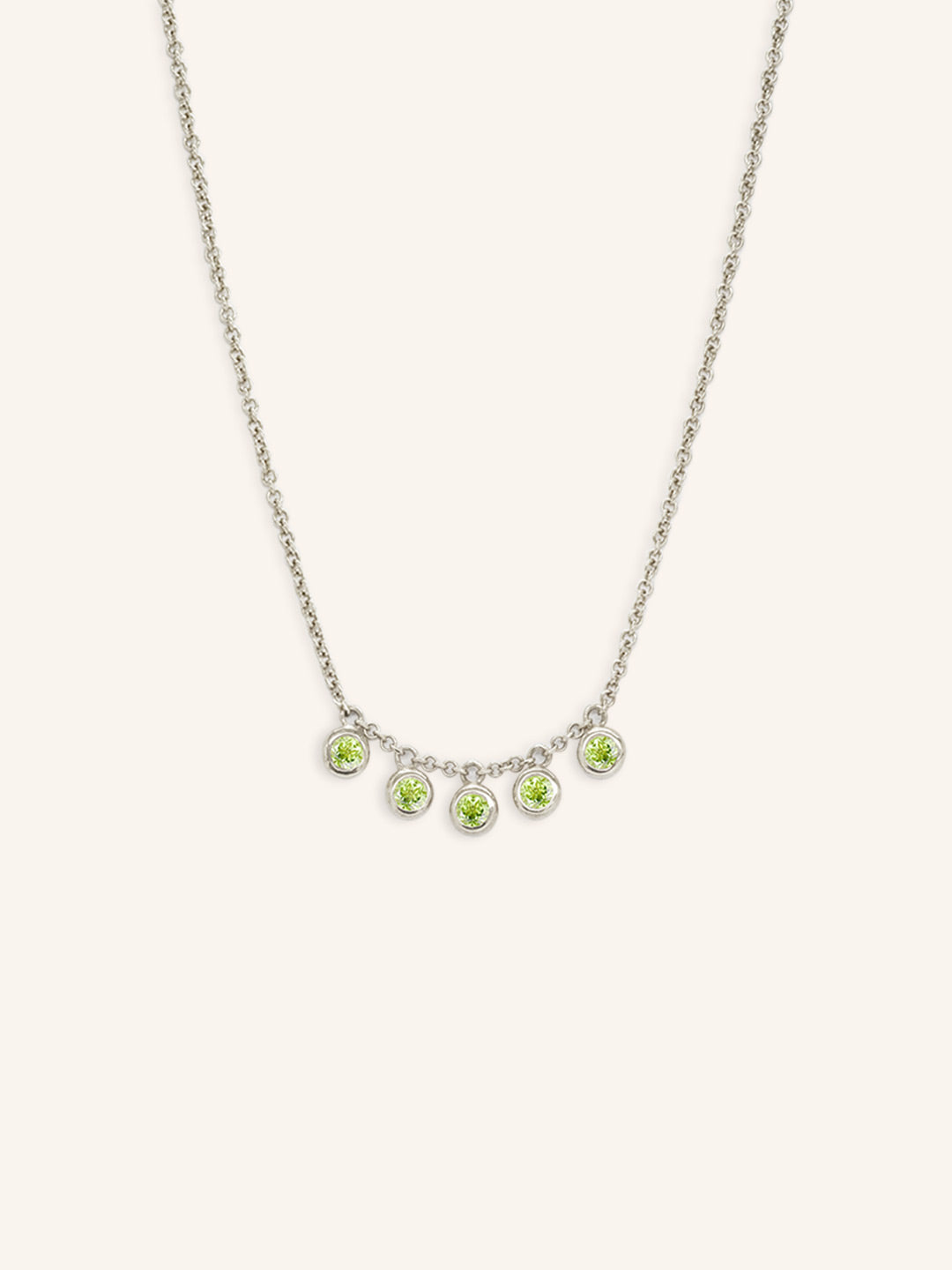 Wander Longingly Peridot Necklace