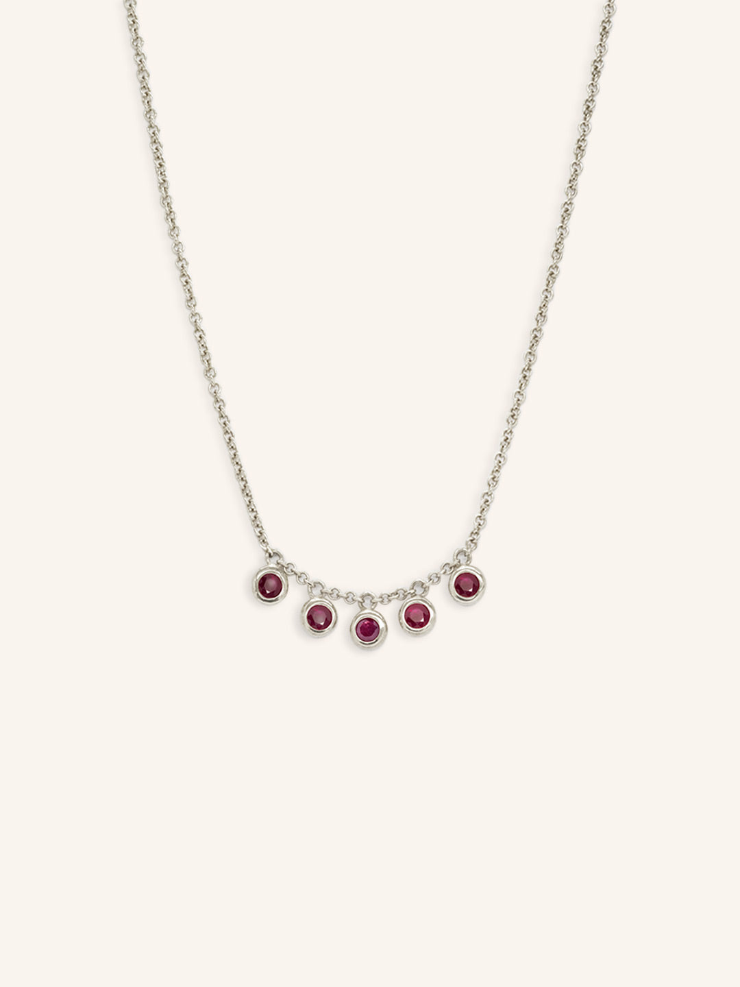 Wander Longingly Ruby Necklace