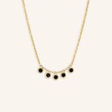 Wander Longingly Black Diamond Necklace