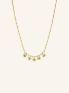 Wander Longingly Peridot Necklace