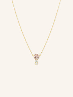 Blushing Rose Necklace - Morganite