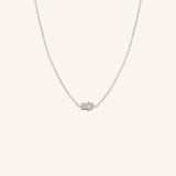 Hamsa Diamond Necklace