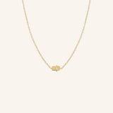 Hamsa Diamond Necklace