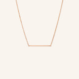 Line Bar Necklace