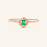 MARIGOLD Emerald Ring