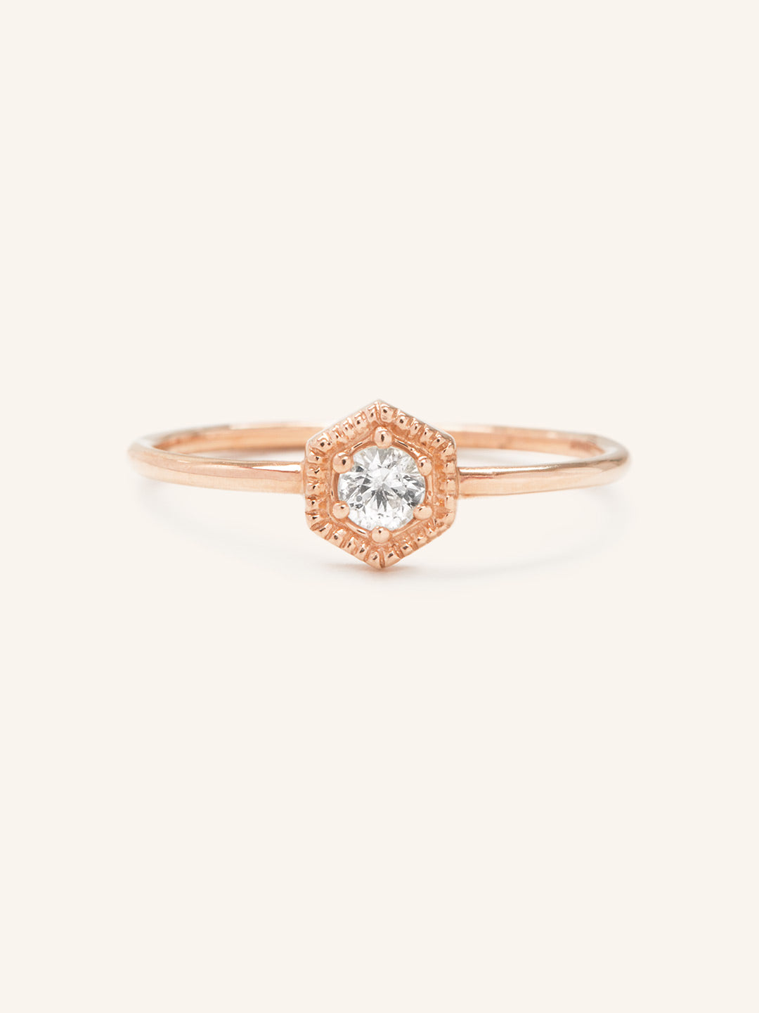 MARIGOLD White Sapphire Ring