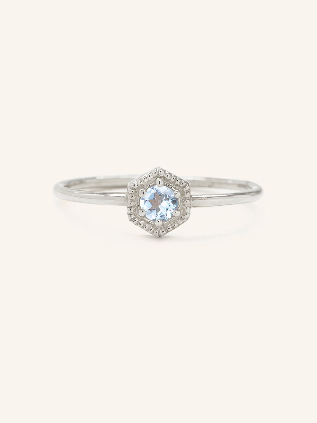 MARIGOLD Aquamarine Ring