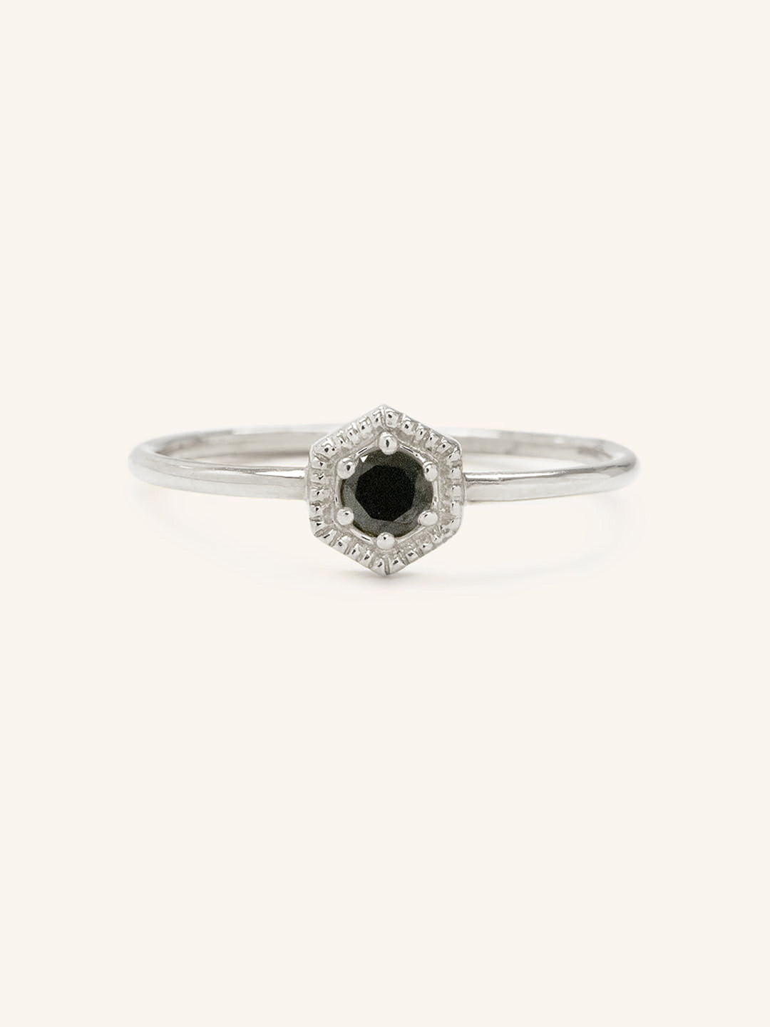 MARIGOLD Black Diamond Ring