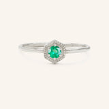 MARIGOLD Emerald Ring