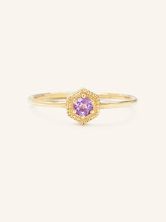 MARIGOLD Amethyst Ring