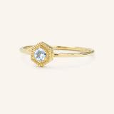 MARIGOLD Aquamarine Ring