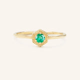 MARIGOLD Emerald Ring