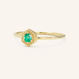 MARIGOLD Emerald Ring