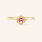 MARIGOLD Pink Tourmaline Ring