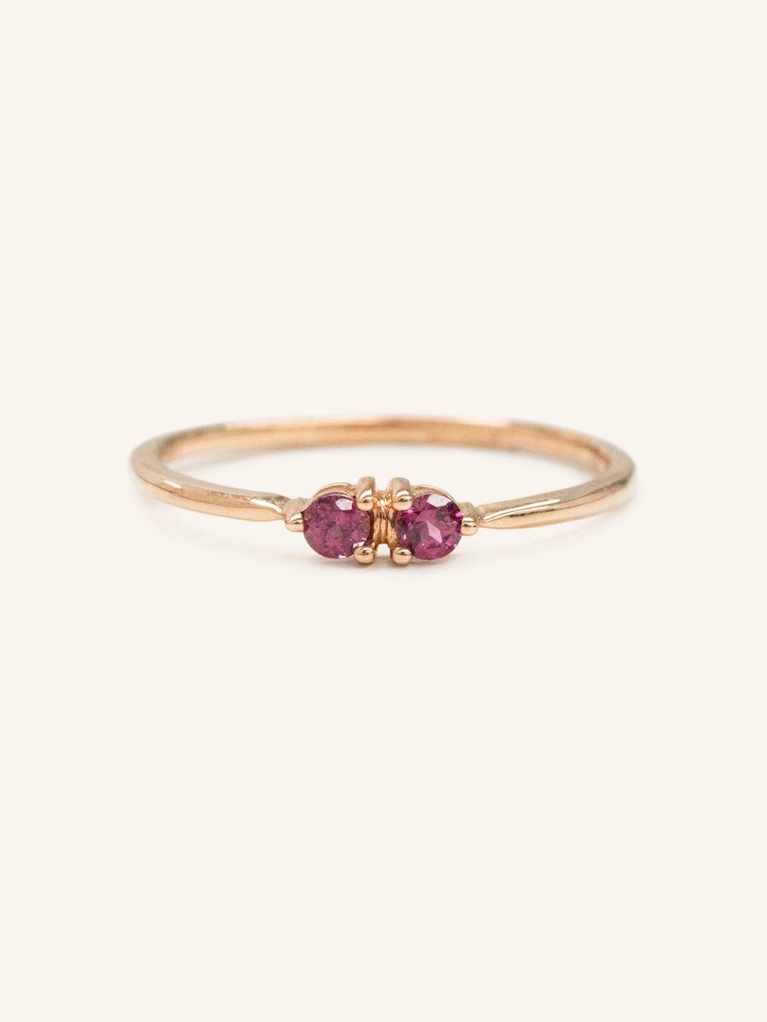 Cinnamon Spice Rhodolite Garnet Ring