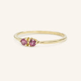 Cinnamon Spice Rhodolite Garnet Ring