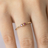 Cinnamon Spice Rhodolite Garnet Ring