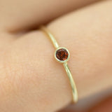 Autumn Lane Garnet Ring