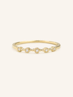 Bohemian Pursuit Five Diamond Ring