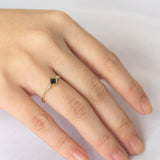 Wildflower Iolite Diamond Ring