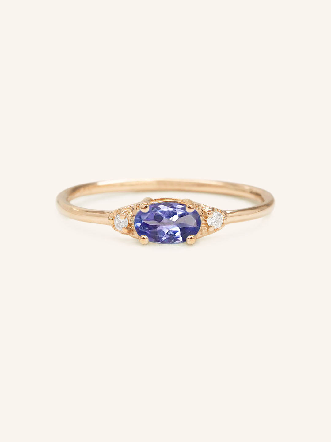 Celestia Tanzanite Diamond Ring