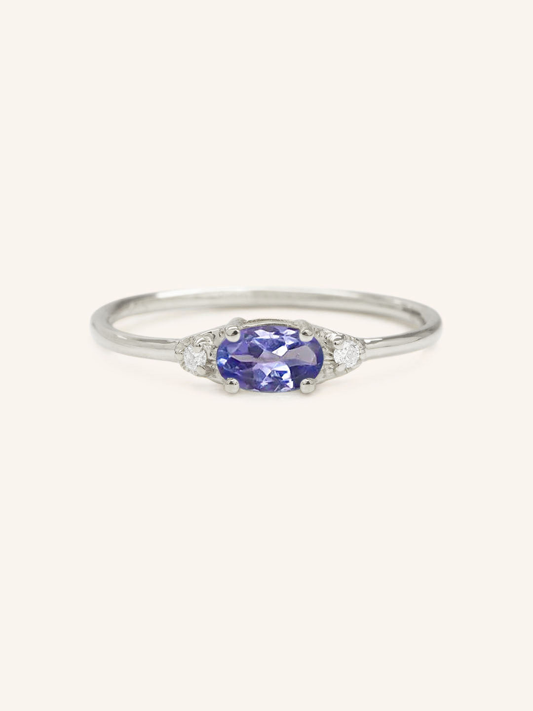 Celestia Tanzanite Diamond Ring