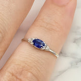 Celestia Blue Sapphire Diamond Ring