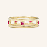 Journey By Rail Ruby Ring