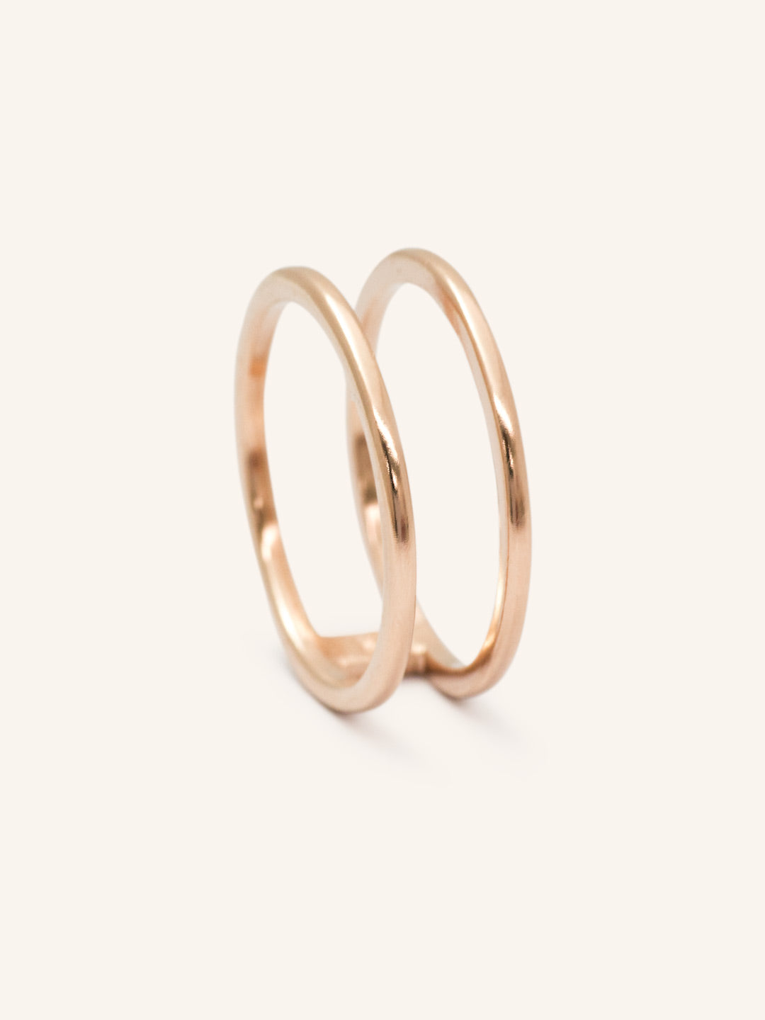 Double Line Wide Ring