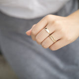 Signet Rectangular Ring