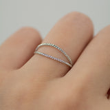 Twisted Rope Split Ring