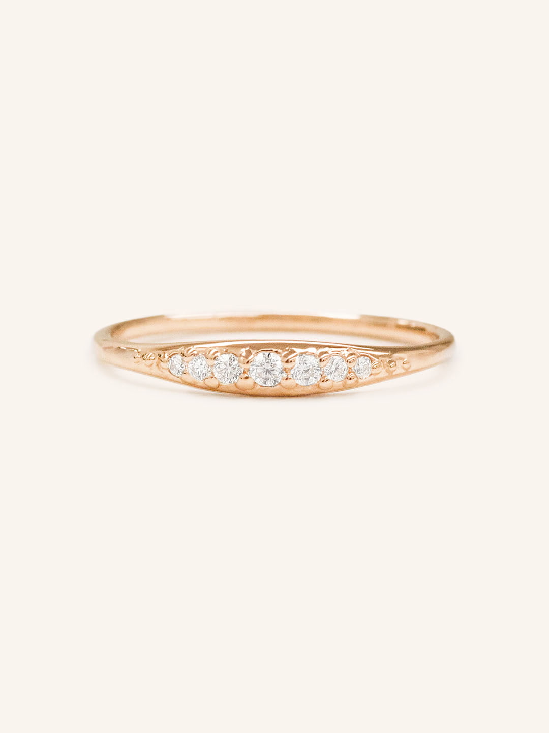 Snuggery Diamond Wedding Ring