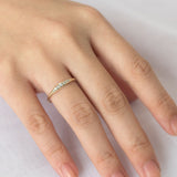 Snuggery Diamond Wedding Ring