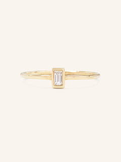 Focus Softly Diamond Baguette Ring