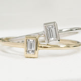 Focus Softly Diamond Baguette Ring