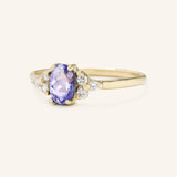 Blooms in Spring Tanzanite Engagement Ring