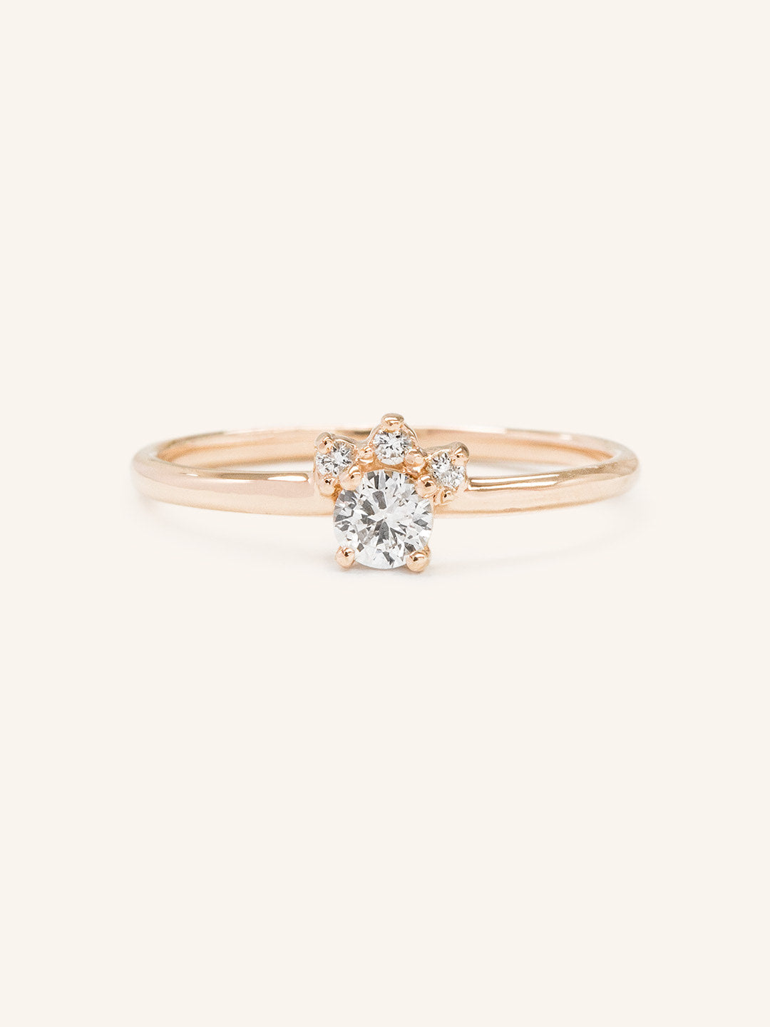 Come Halo Diamond Ring