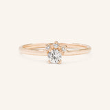 Come Halo Diamond Ring