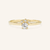 Come Halo Diamond Ring