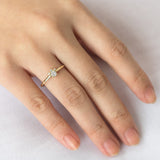 Come Halo Diamond Ring