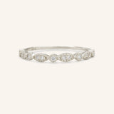 MARQUISE Milgrain Diamond Ring