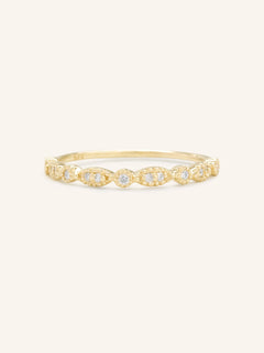 MARQUISE Milgrain Diamond Ring