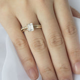 Brilliant White Eternity Wedding Band