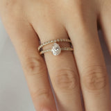 Brilliant White Eternity Wedding Band