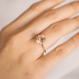 Powder Kiss Morganite Engagement Ring