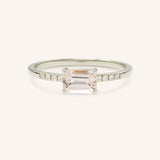 Winterberry Morganite Diamond Ring