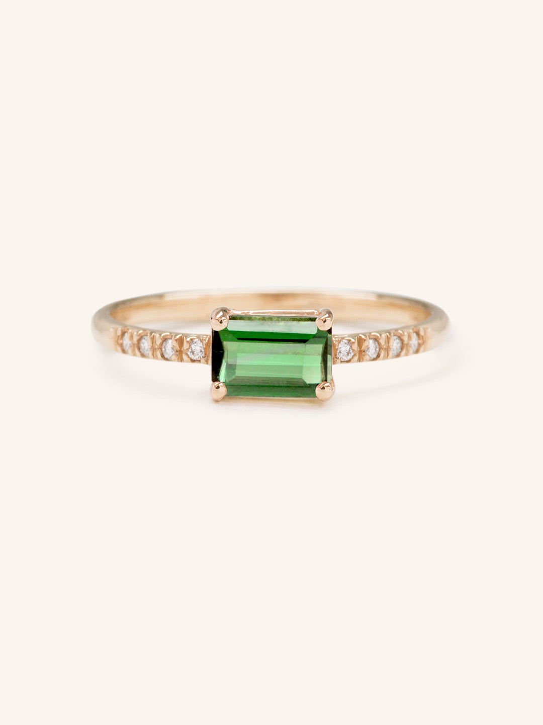 Winterberry Green Tourmaline Ring